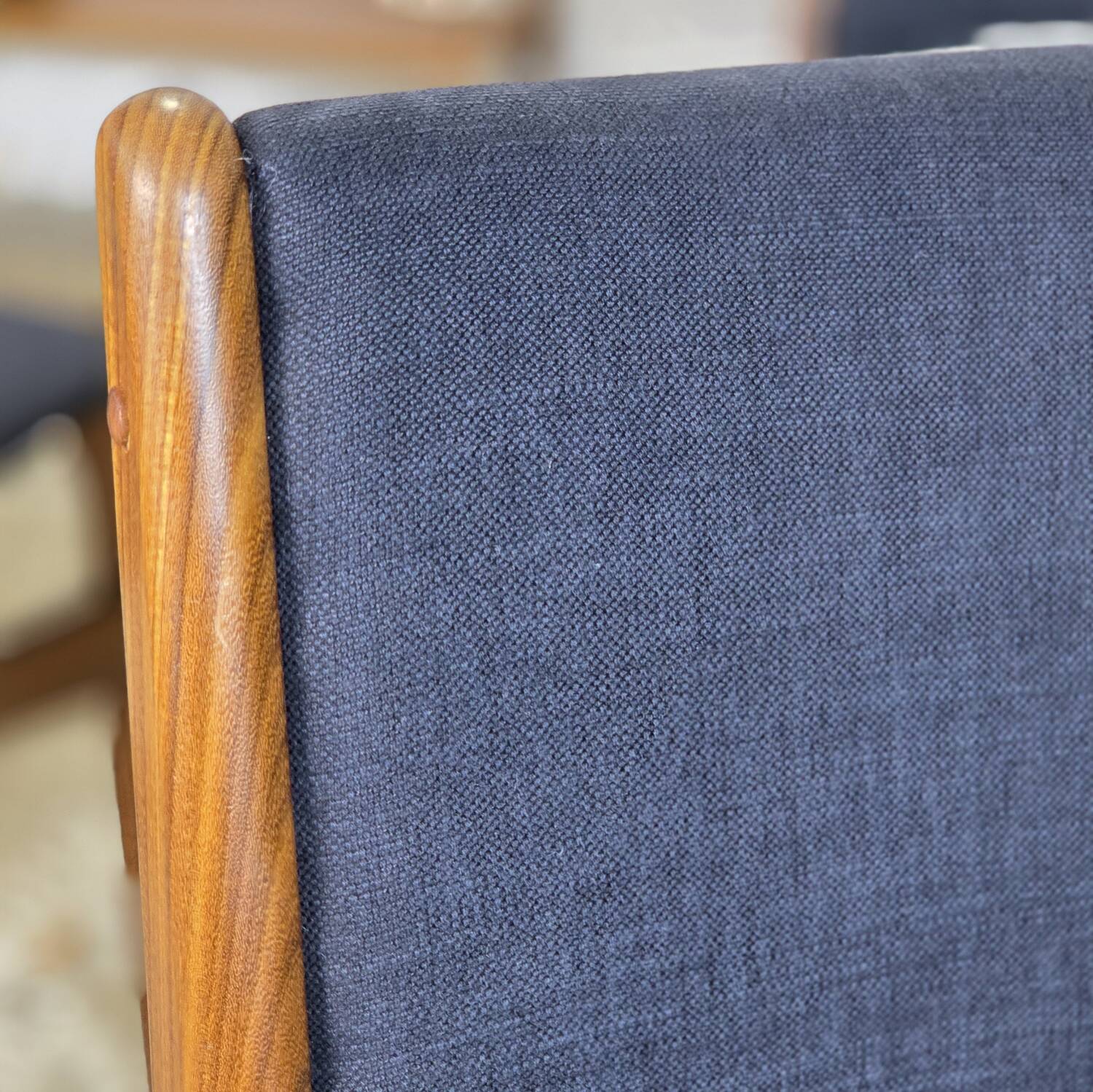 4x restored Erik Buch vintage 1960s Danish chair teak