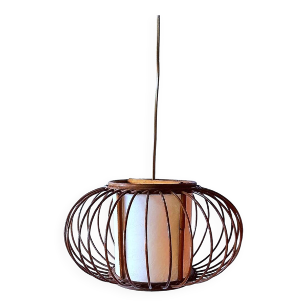 Suspension en rotin, 1960