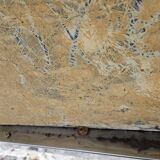 Table basse chromé marble 1970"vintage