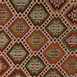 Anatolian handmade kilim rug 283 cm x 141 cm