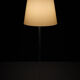 Lampadaire en verre par Doli Design Holland années 1980