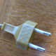 Reglable brass table lamp