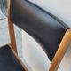 Series of 4 vintage Scandinavian chairs 1950