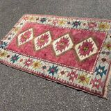 vintage pink persian rug