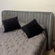 Habitat grey boudoir headboard 244 x 120 cm