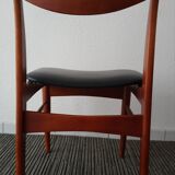 Set of 4 chairs scandinavian 70s