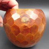 Wooden box- Decoration of cut sides - circa 1950