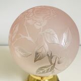 Deveau vintage globe table lamp