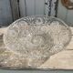 Presentation dish in cut crystal