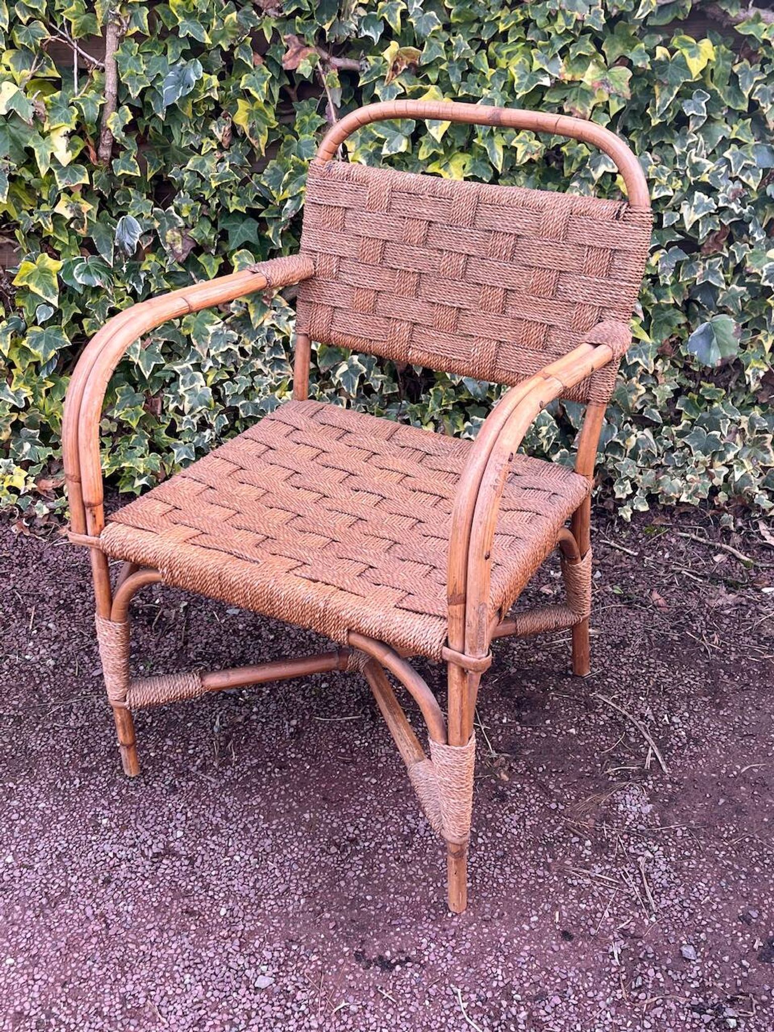 Rope armchair