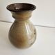Ceramic vase with Village pattern signed by Jean Paulet - vintage