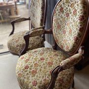 Pair of mahogany convertibles