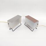 Pair of Mid Century table lamps by Pokrok Žilina, 1960s