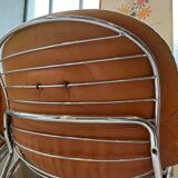 4 chairs Rinaldi "Sabrina" yellow leather