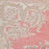 Soft Red & Beige Entryway Handmade Vintage Rug, 170x261 Cm