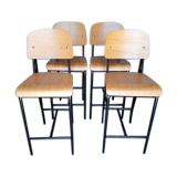 4 vintage design bar top stool