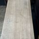 Vintage sideboard painted in gray and raw wood