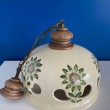 Green flower ceramic suspension