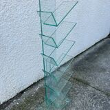 Range cd ou livre en verre