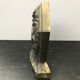 Clock on feet art deco vintage metal