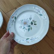 5 assiettes à dessert Saint-Amand – modèle Norelle