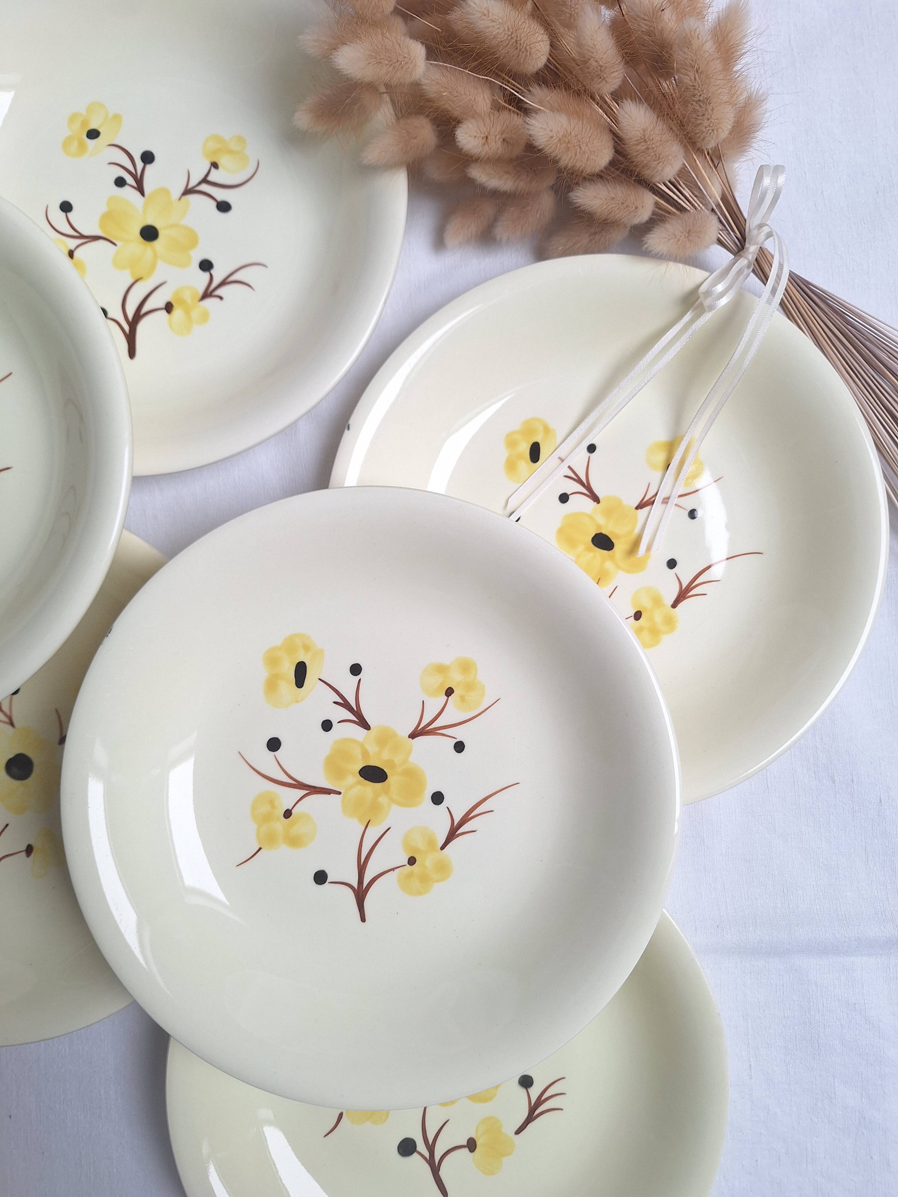 Vintage Salins deep plates