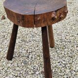 Brutalist tripod stool