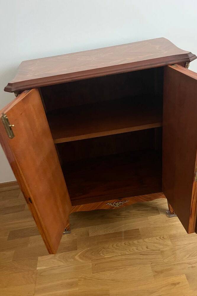 Vintage sideboard in rosewood marquetry