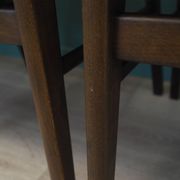 Set of six beech chairs, Danish design, 1960s, production: Denmark