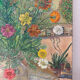 The cross bouquet, oil on canvas signed Maurice Bouillot 1947