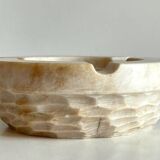 Brutalist marble ashtray