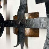 Brutalist wall candle holder from the 70s (X2)