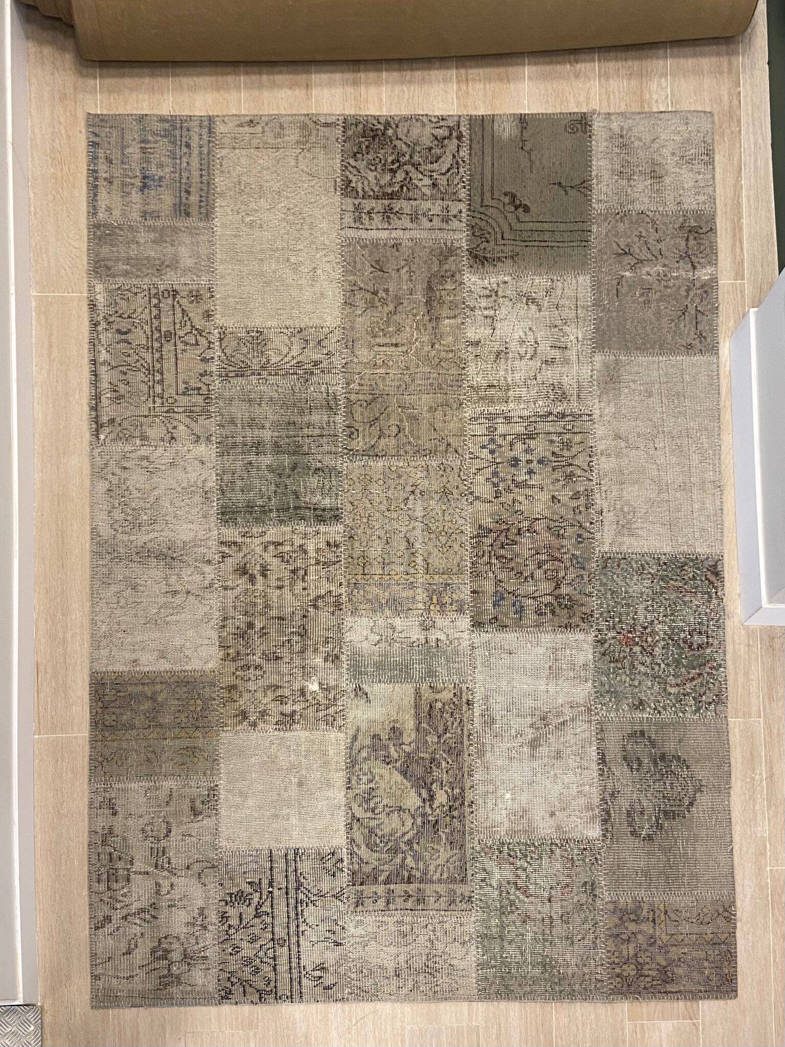 Alfombra “Patchwork Natural” Mohebban – Turkey