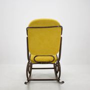 Rocking chair en bois courbé du milieu du siècle, Ton, années 1960