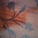 Antique bedside table with marquetry