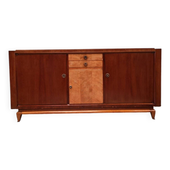 art deco lemon walnut sideboard sideboard 1940