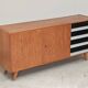 Enfilade U460 in white and black by Jiri Jiroutek for Interier Praha 1960