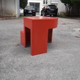Table basse orange