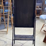 Black bamboo mirror