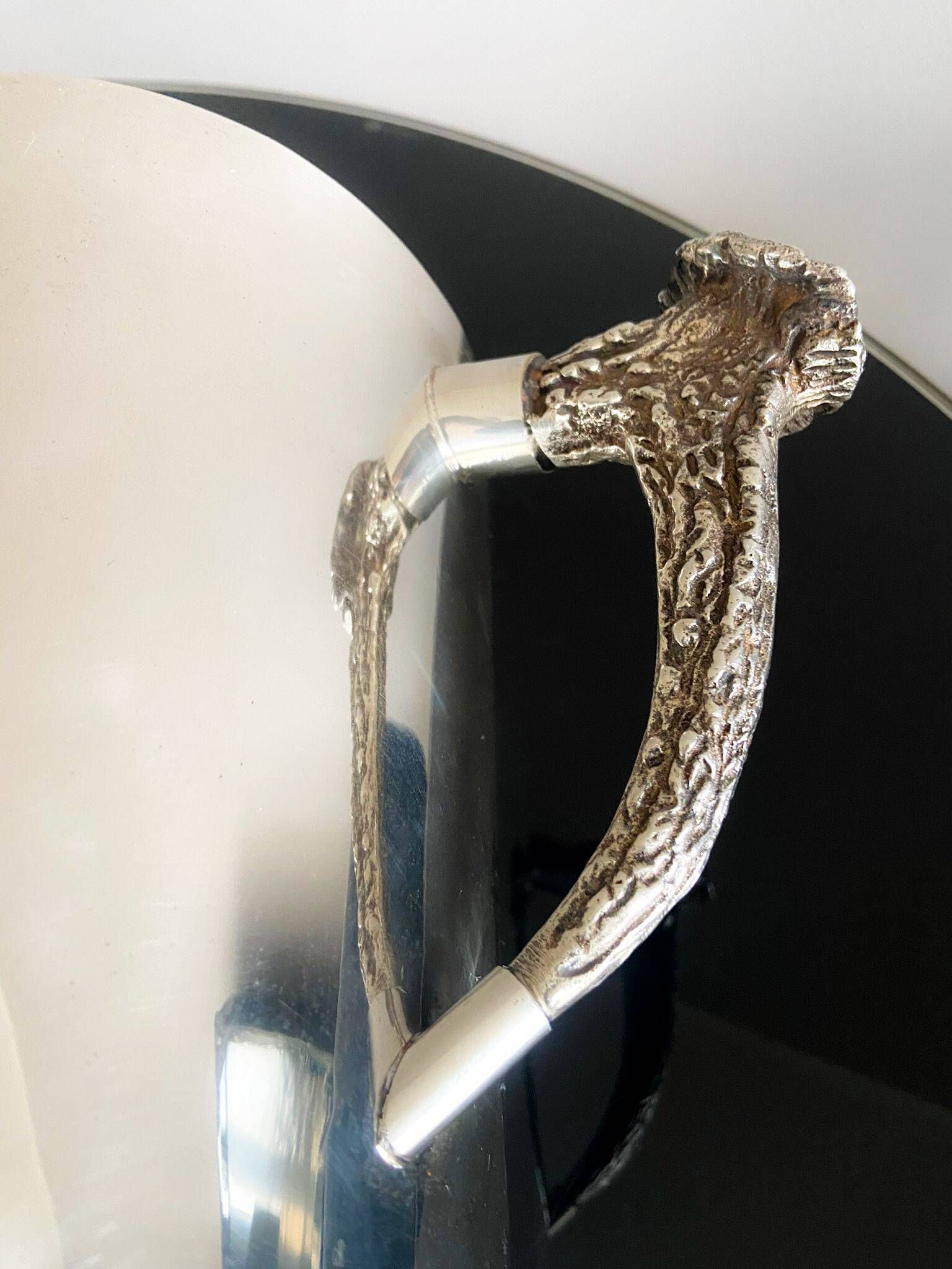 Un secchiello per il ghiaccio placcato in argento ralph lauren