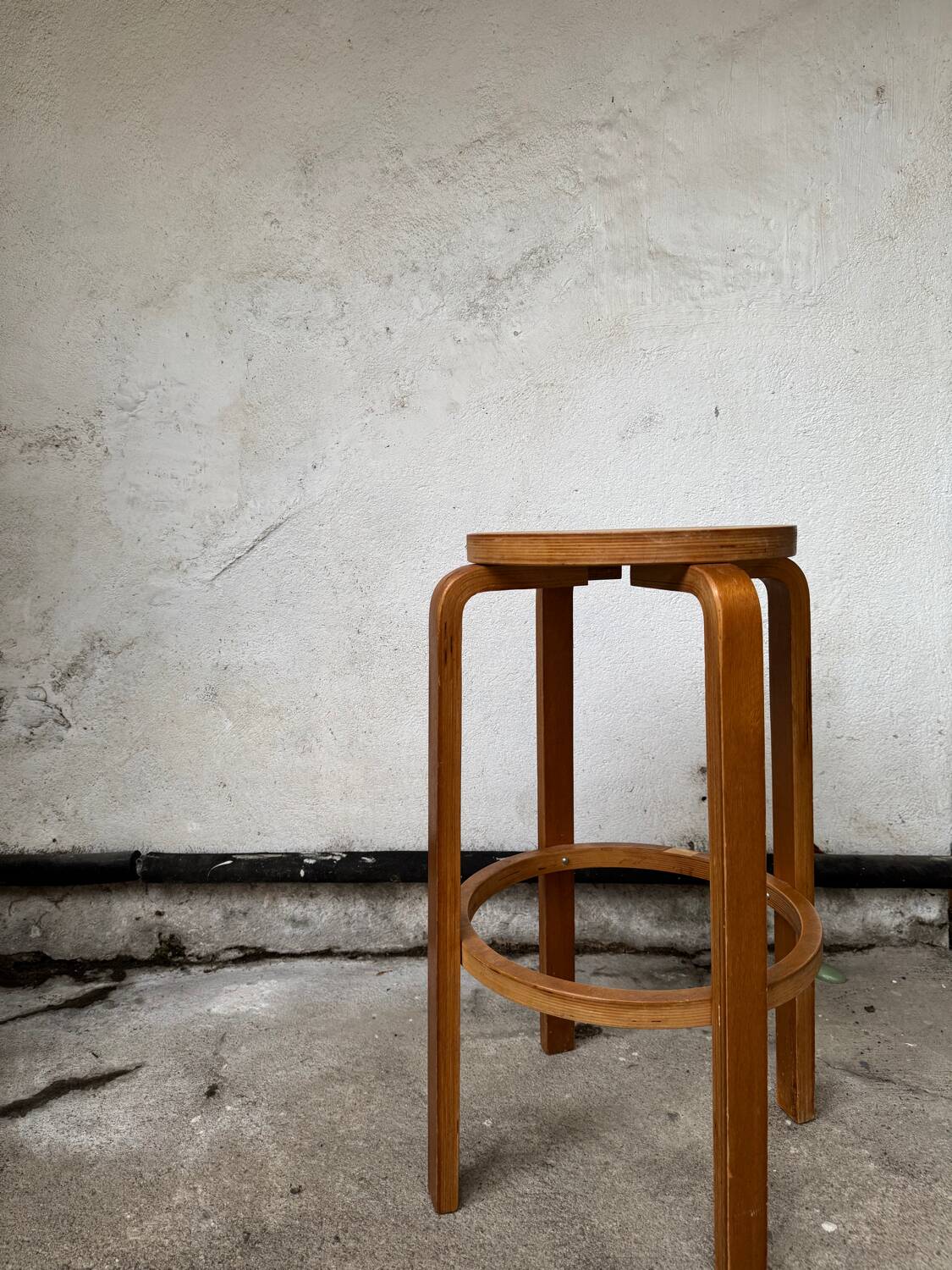 Vintage Aalto style stool