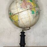 Globe on wooden stand, 20th century