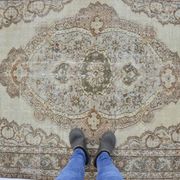 Tapis vintage turc Oushak sku 3273