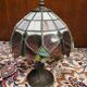 Lampe de table ronde Tiffany Libellule