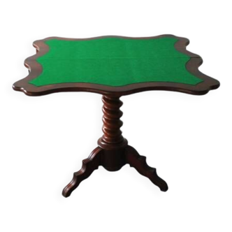 Table à jeux de style Louis XIII