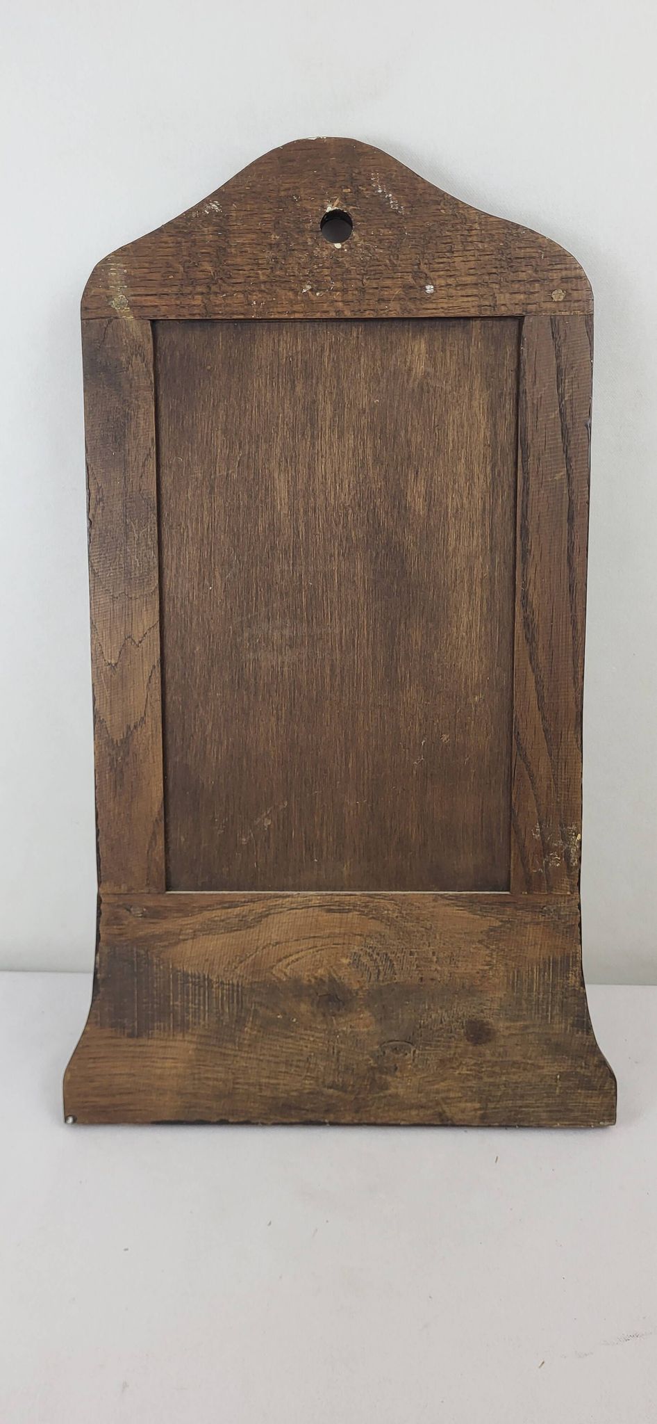Brutalist wooden mirror 1950