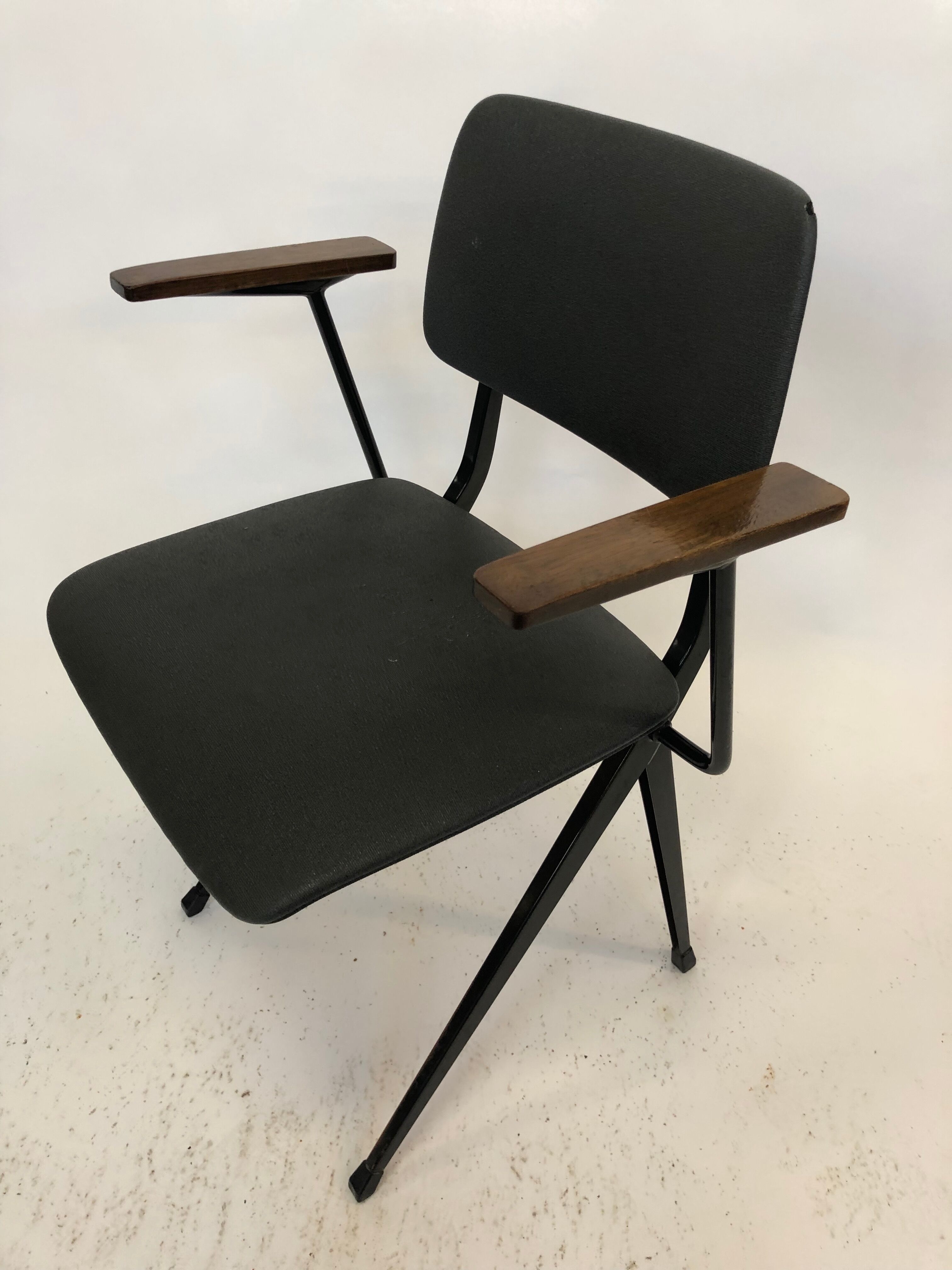 Armrest upholstery in skai industrial chair Marko Holland
