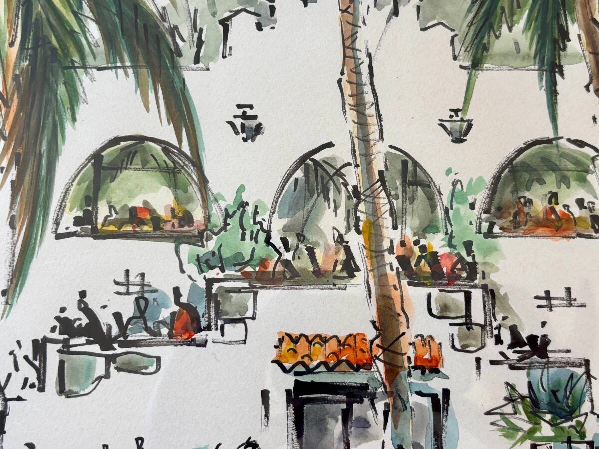 Aquarelle - Les Îles Canaries