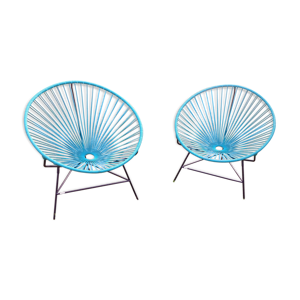 Lot de 2 fauteuils Huatulco