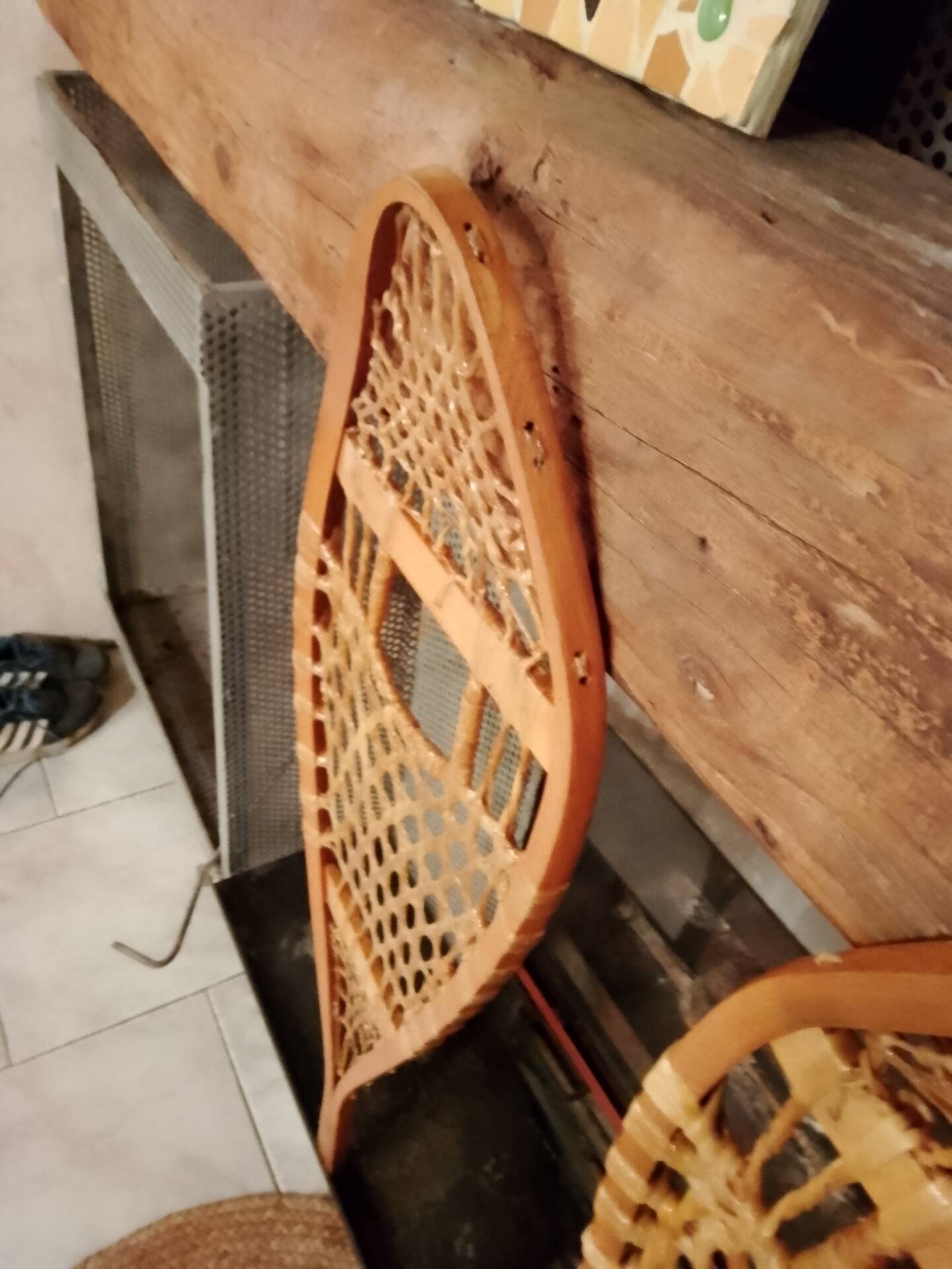 Vintage Canadian snowshoes